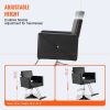 VEVOR Salon Chair, Barber Chair for Hair Stylist, Styling Chair with Heavy Duty Hydraulic Pump, 360¬∞ Swivel Hair Salon Chair with Footrest for Beauty