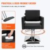 VEVOR Salon Chair, Barber Chair for Hair Stylist, Styling Chair with Heavy Duty Hydraulic Pump, 360¬∞ Swivel Hair Salon Chair with Footrest for Beauty